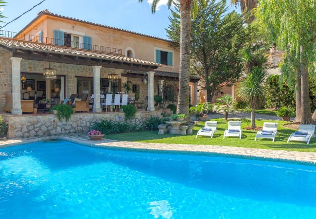 Villa/Dettached house in Mancor de la Vall - Majorca Villa with pool in Manor de la Vall