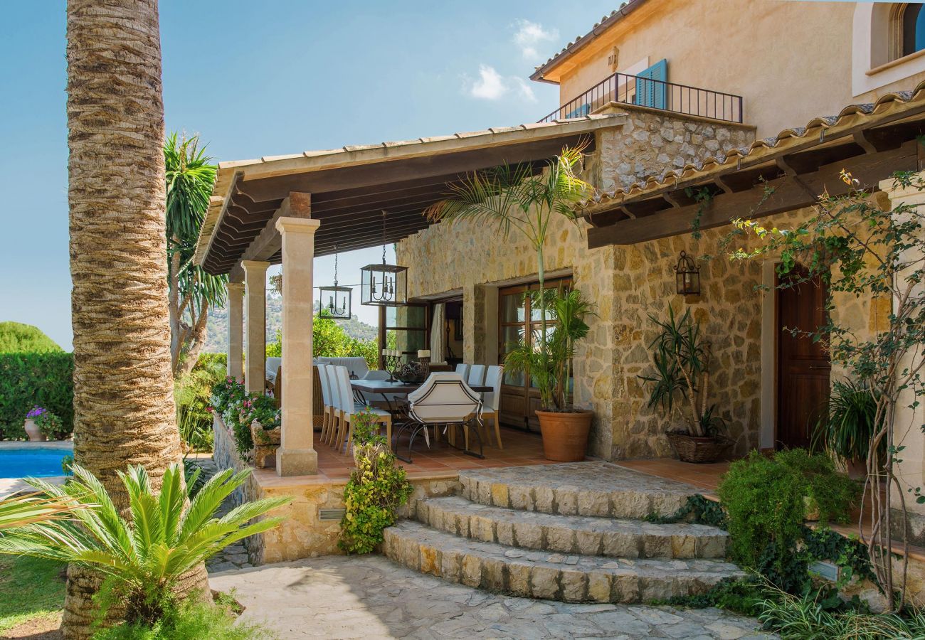 Country house in Mancor de la Vall - Villa with pool in Majorca - hiking Tramuntana