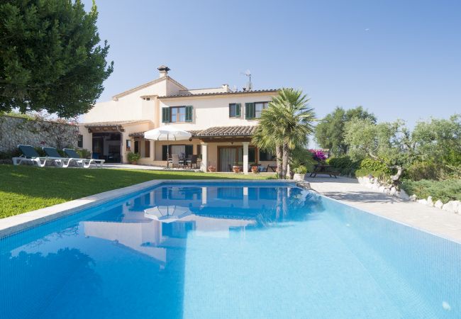 Villa/Dettached house in Pollensa / Pollença - Golf holiday Majorca in a Villa with private pool