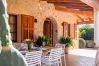 Country house in Pollensa / Pollença - Villa with pool  Pollensa - Can Roig Guillem