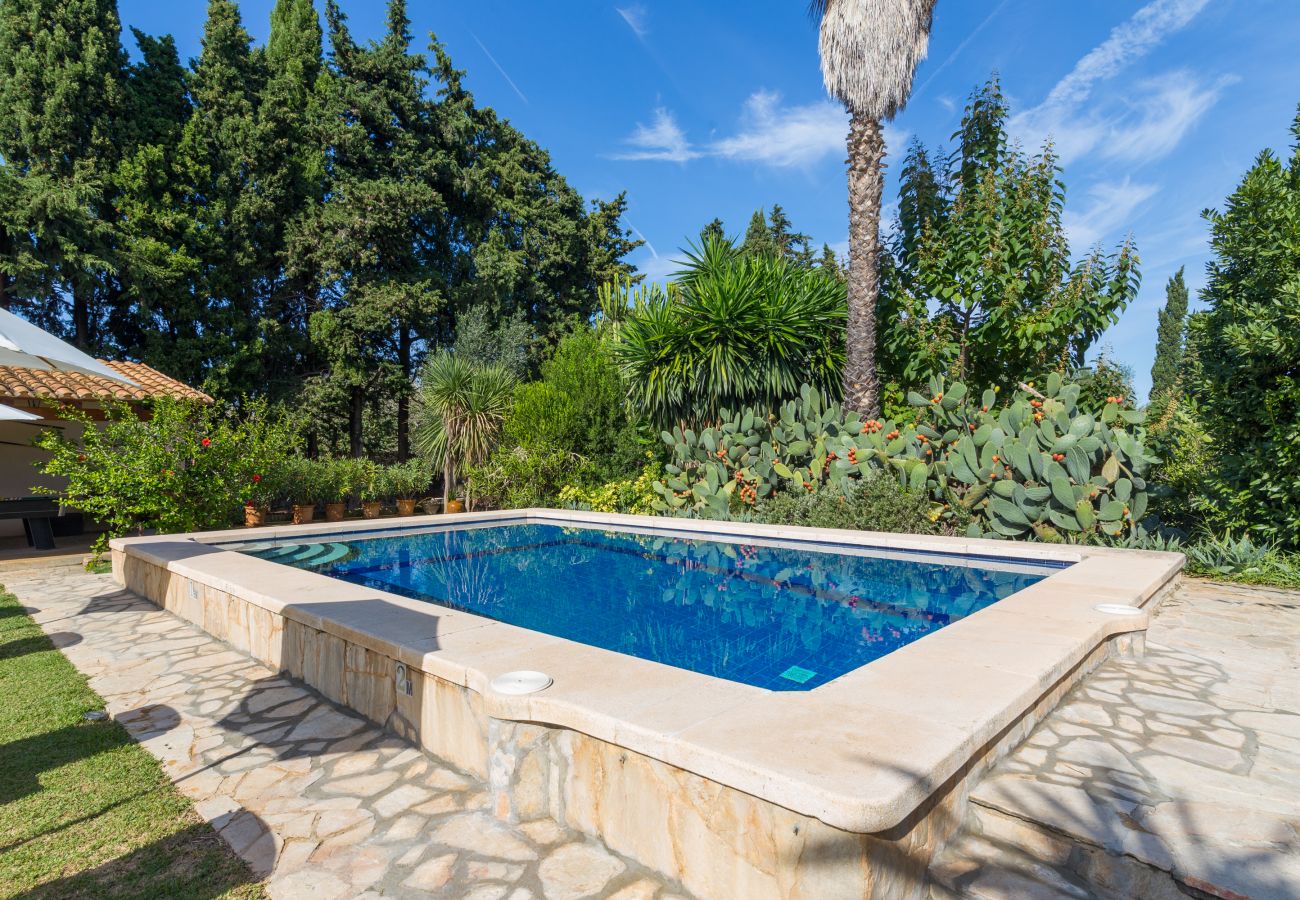 Country house in Pollensa / Pollença - Finca Majorca with heated pool