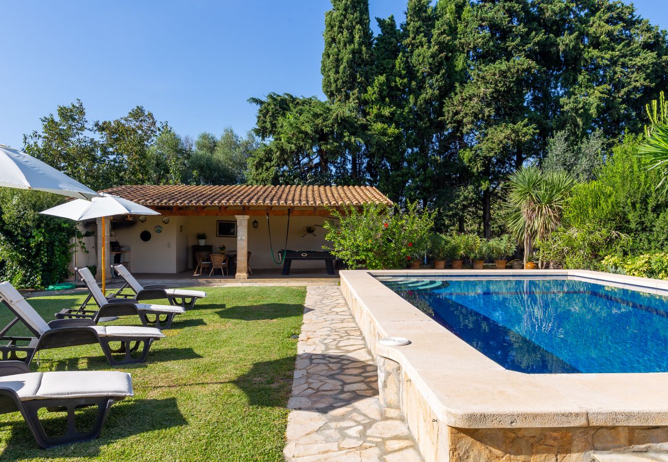 Country house in Pollensa / Pollença - Finca Majorca with heated pool