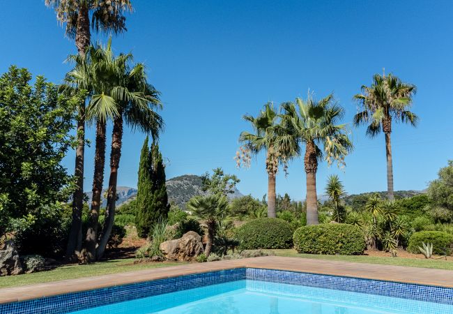 Country house in Pollensa / Pollença - Finca holiday with pool 