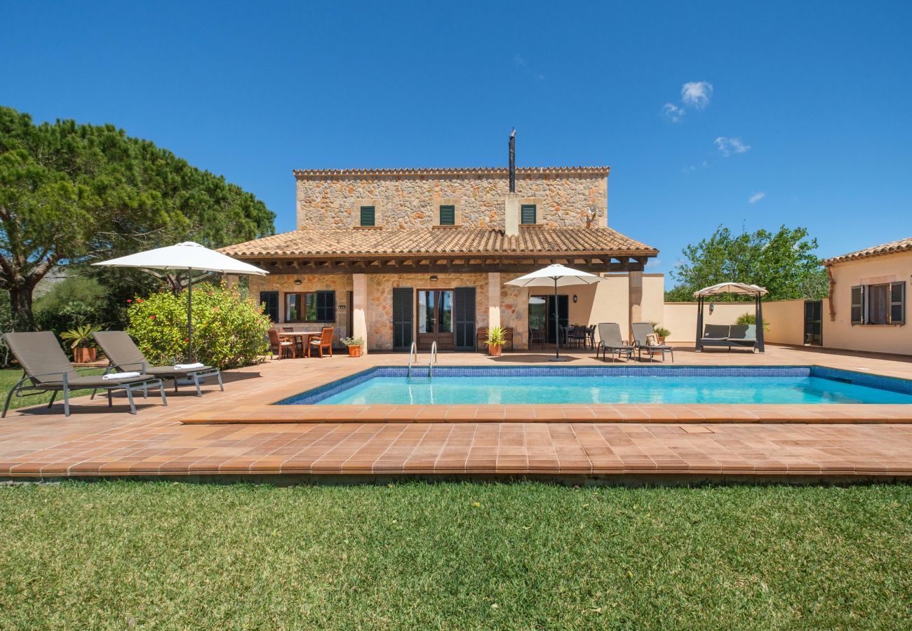 Country house in Pollensa / Pollença - Finca holiday with pool 