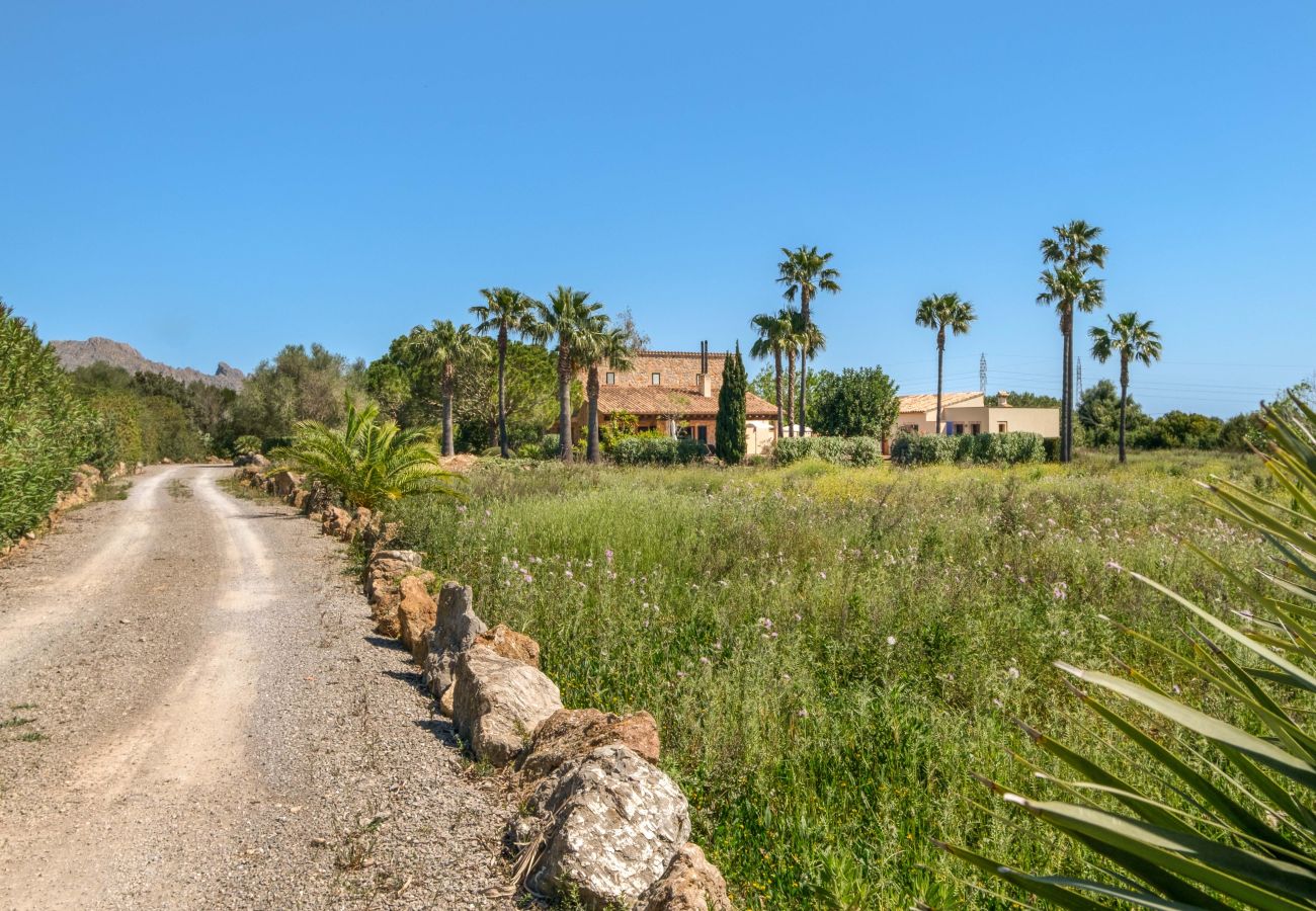 Country house in Pollensa / Pollença - Finca holiday with pool 