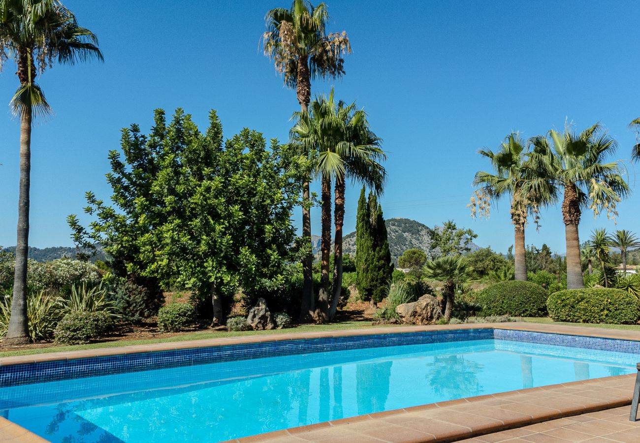 Country house in Pollensa / Pollença - Finca holiday with pool 