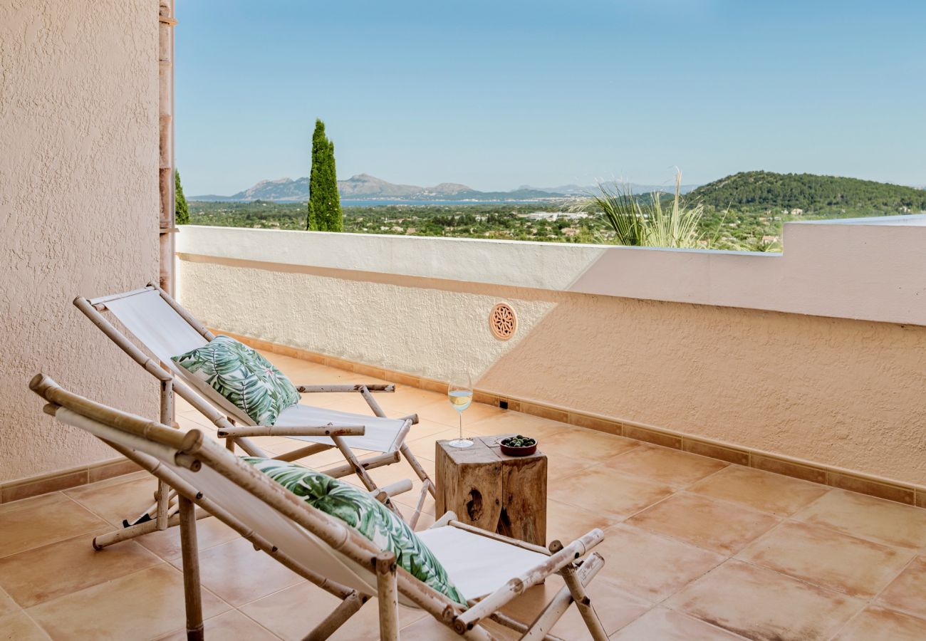 Villa in Pollensa / Pollença - Villa with pool & panoramic sea views