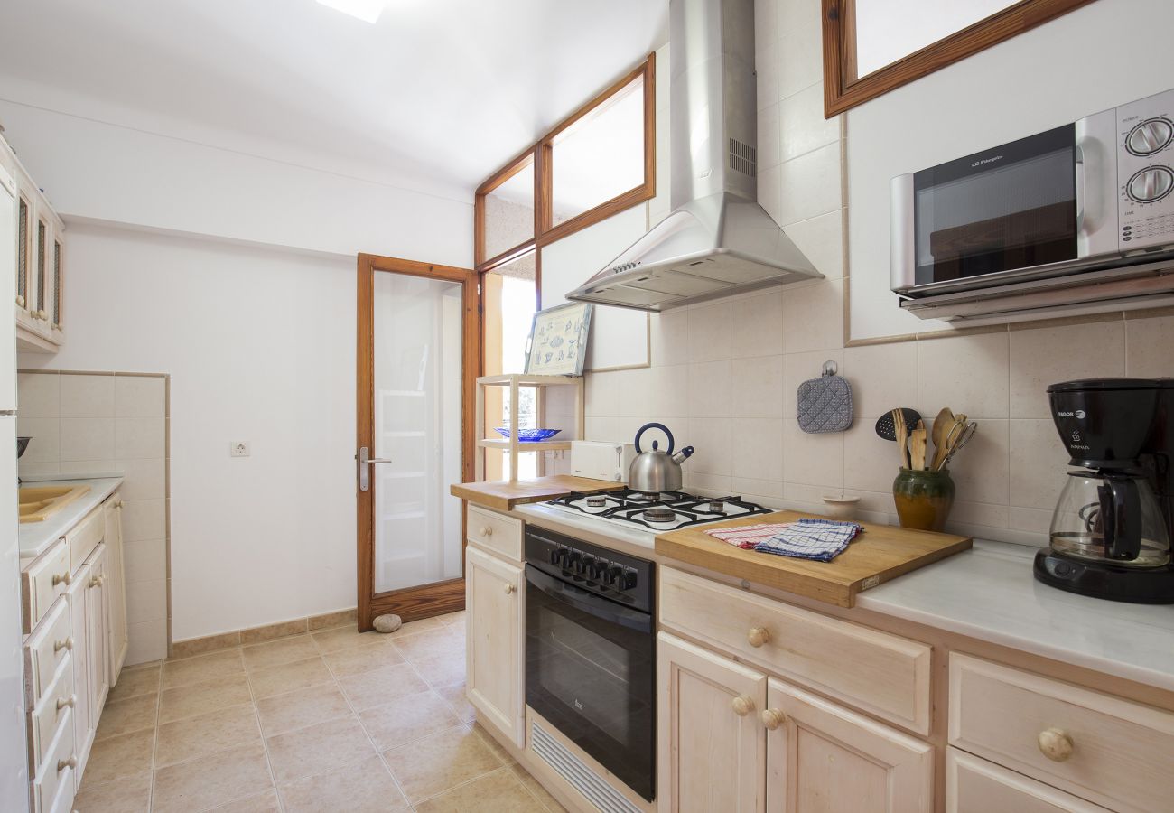 Wohnung in Cala Sant Vicenç - Apartment am Strand