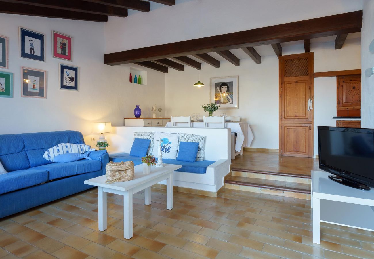 Wohnung in Cala Sant Vicenç - Strandapartment Mallorca