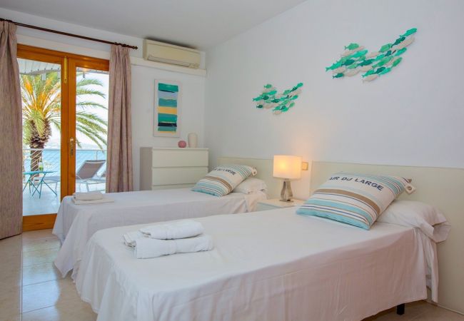Ferienwohnung in Puerto Pollensa - Apartment mit Meerblick