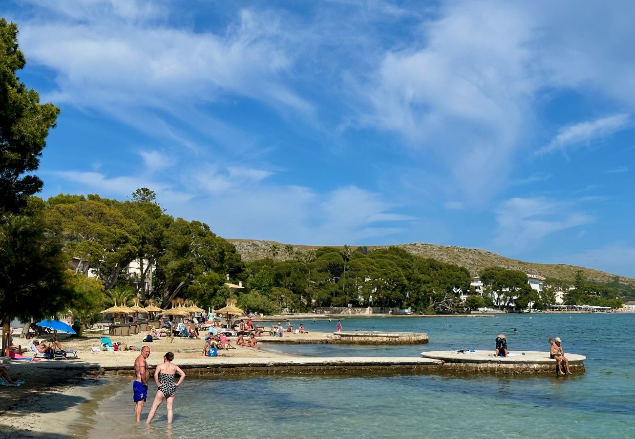 Ferienwohnung in Puerto Pollensa - Ferienwohnung am Strand