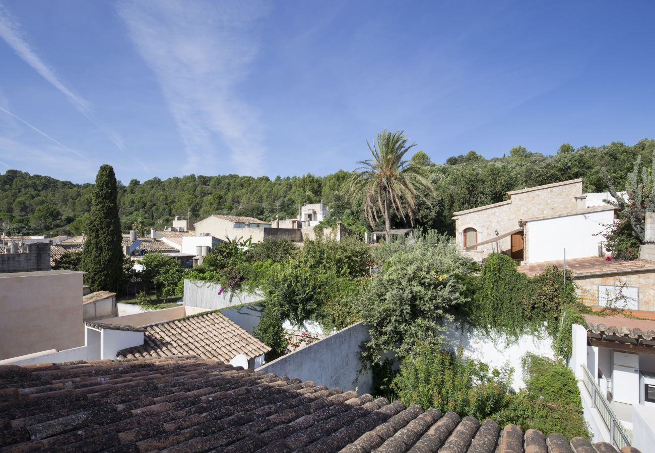 Stadthaus in Pollensa / Pollença - Familienurlaub Mallorca  Pollença mit Patio und Dachterrasse