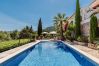 Villa in Pollensa / Pollença - Villa mit Pool & Panoramablick bis zum Meer