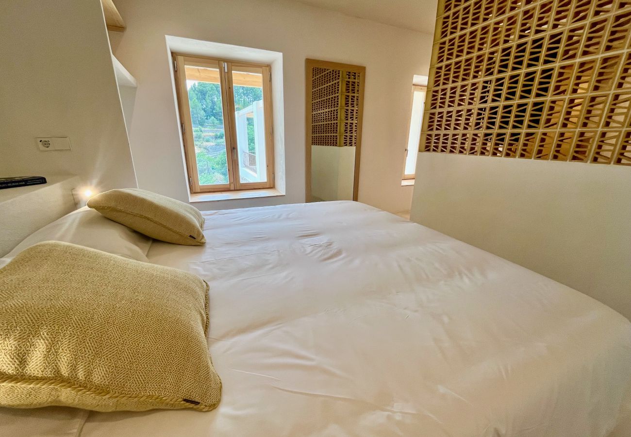 Finca in Galilea - Energieeffizientes Ferienhaus mit Pool auf Mallorca 