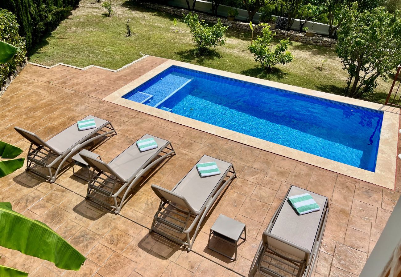 Finca in Galilea - Energieeffizientes Ferienhaus mit Pool auf Mallorca 
