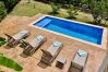Finca in Galilea - Energieeffizientes Ferienhaus mit Pool auf Mallorca 